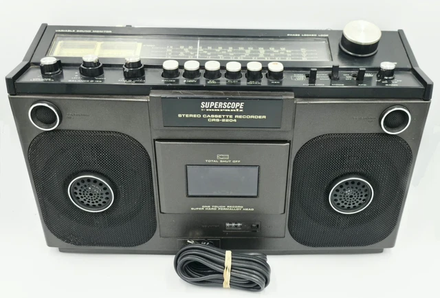 Platine Cassette Marantz SD1002 - Lecteur Enregistreur Audio Vintage Argent