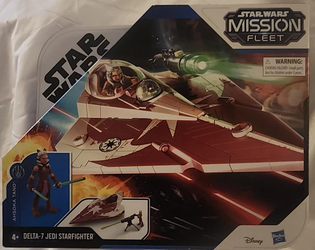 STAR WARS MISSION Fleet Ahsoka Tano Delta7 Jedi Starfighter Disney