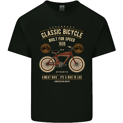 Bike Built for Speed Cycling Bicycle Mens Cotton T-Shirt Tee Top