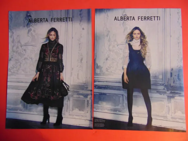 2015 ALBERTA FERRETTI Fashion print ad