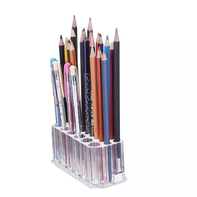 Transparent Makeup Pencil Holder Acrylic Makeup Brush Holder  Home