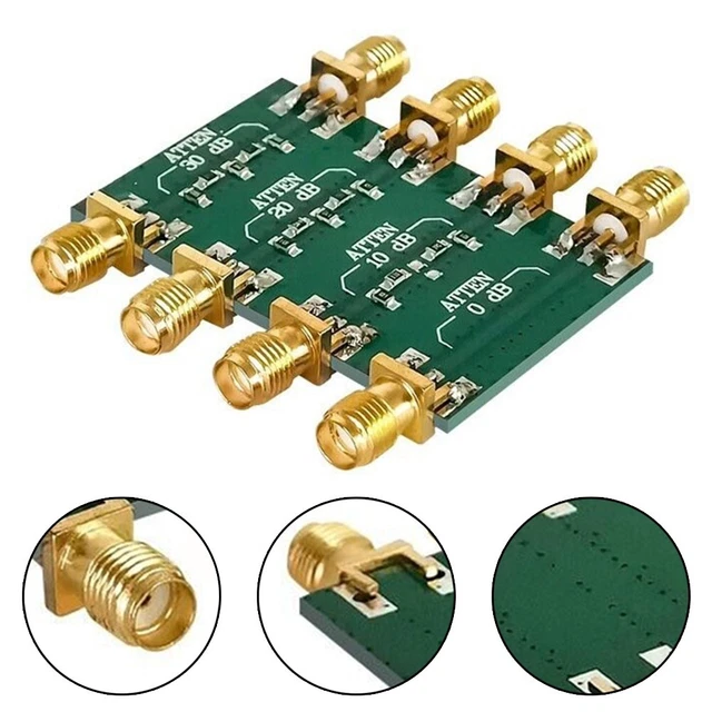 RF Stecker RF Dämpfer mit SMA-K Stecker 1 Stck. 23 dBm DC - 4,0 GHz Dual SMA-K