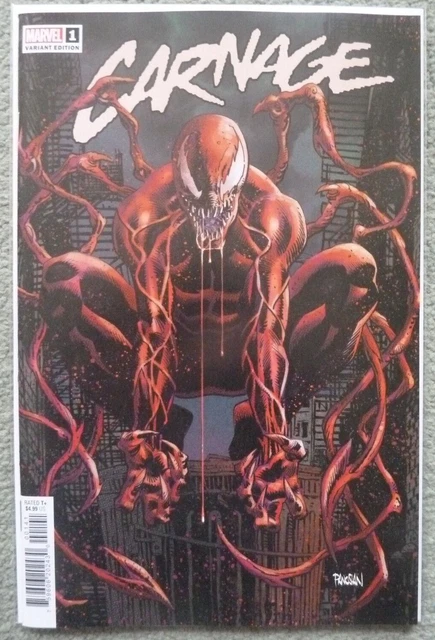 Carnage #1 Panosian Variant..ram V/Francesco Manna..marvel 2022 1St Print..nm