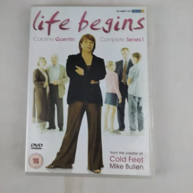 LIFE BEGINS : Series 1 One DVD Region 2. Caroline Quentin iTV Drama ...