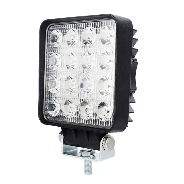 4x 48W LED Arbeitsscheinwerfer Offroad Scheinwerfer 12V 24V für Jeep SUV Bagger 3