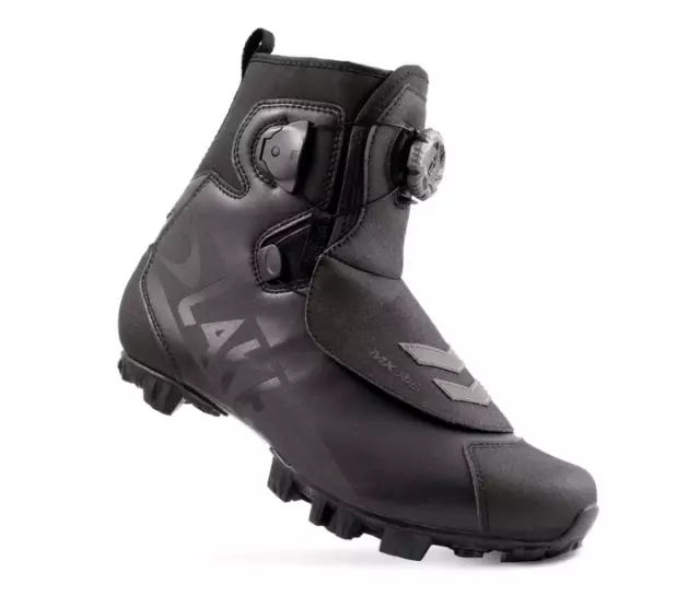 LAKE CYCLING MX146 Winter Shoe - Black/Black Reflective $229.00 - PicClick