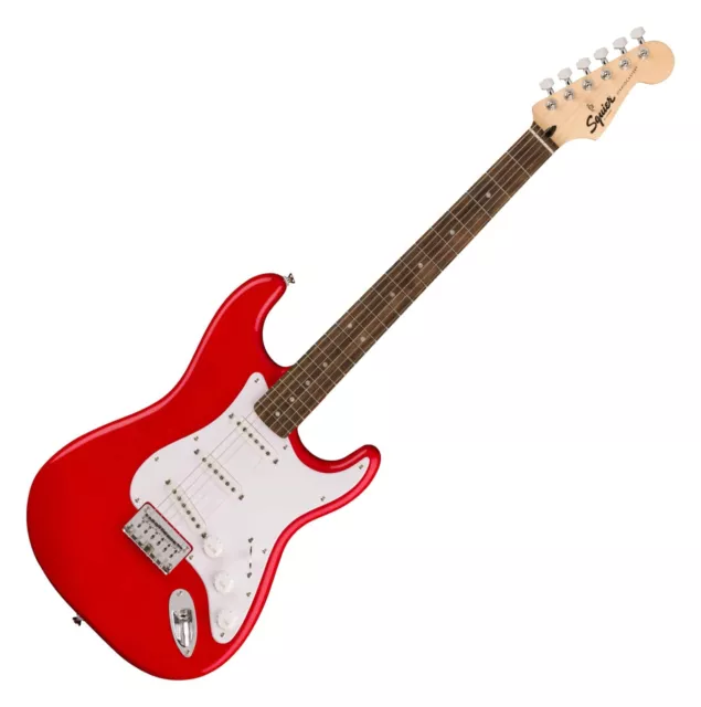 Squier by Fender Sonic Stratocaster HT Torino Red LRL Einsteiger E-Gitarre SSS