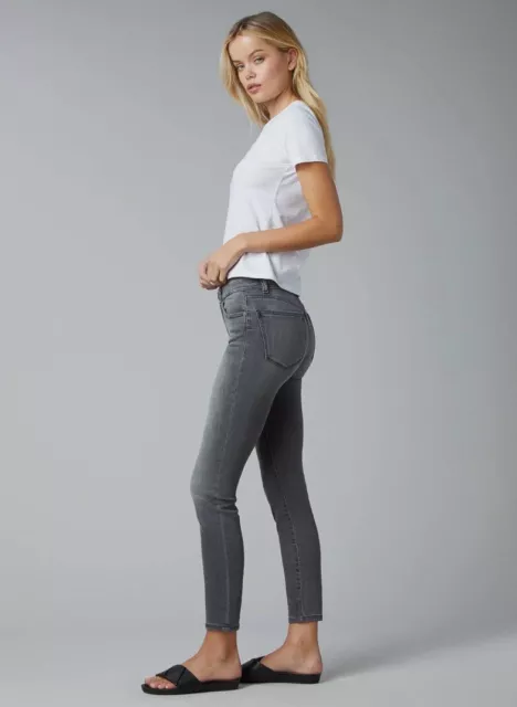 DL1961, Margaux Instasculpt Ankle Skinny, Women's Denim Gray Jeans, Size 27