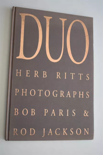 DUO HERB RITTS BOB PARIS ROD JACKSON SIGNED BEEFCAKE MALE Vintage GAY ...