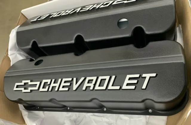 Chevrolet Performance Big Block Aluminum Valve Covers 25534323 Discontinued Pair