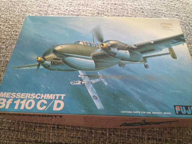Maquette Avion Militaire Bf110 D Au 1/72 De Chez Fujimi - Occasion