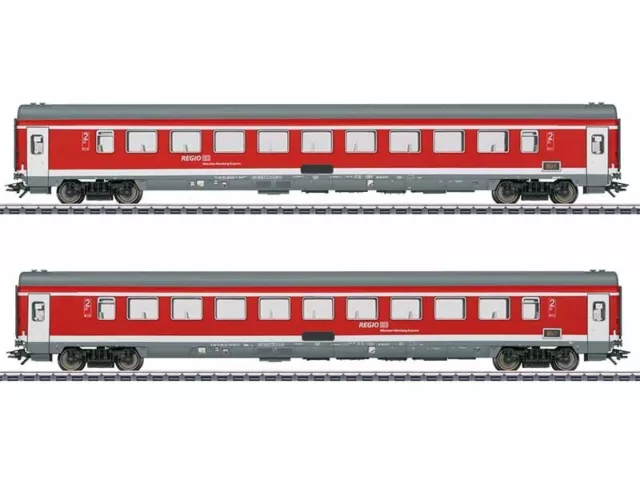 Marklin 42989 H0 Set 2 carrozze DB AG "Espresso Monaco-Norimberga", ep VI (AC)