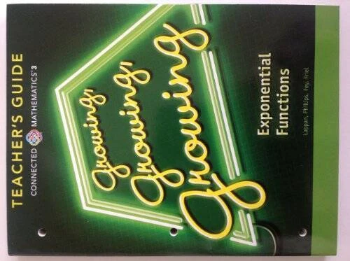 CONNECTED MATHEMATICS 3 TEACHERS GUIDE Grade 8 Growing Growing 