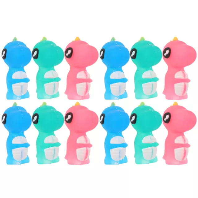 12 Pcs Decorative Silicone Caps Cartoon Pencil Covers Mini Case