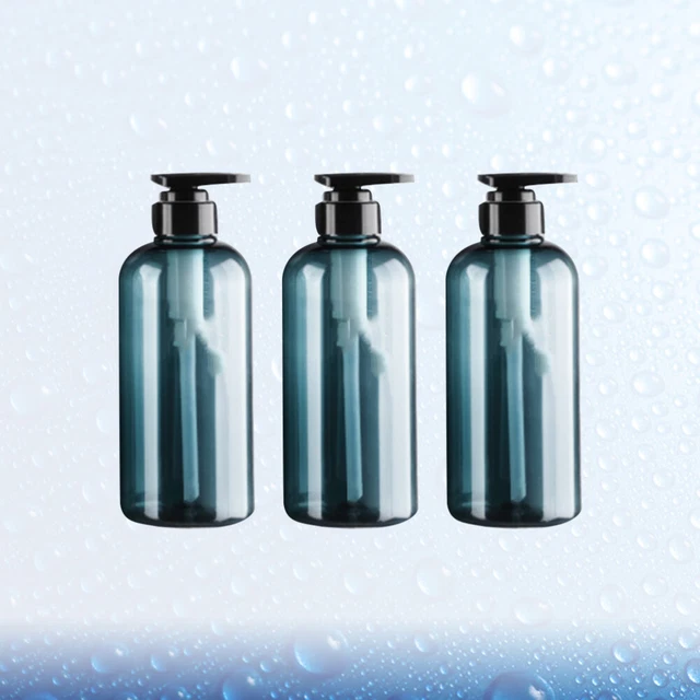 3 piezas botella de lavado corporal depurador de gran capacidad