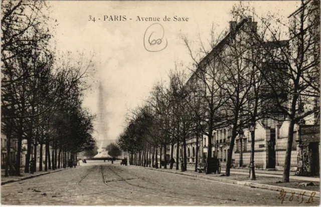 CPA PARIS 15e Avenue de Saxe (65745)