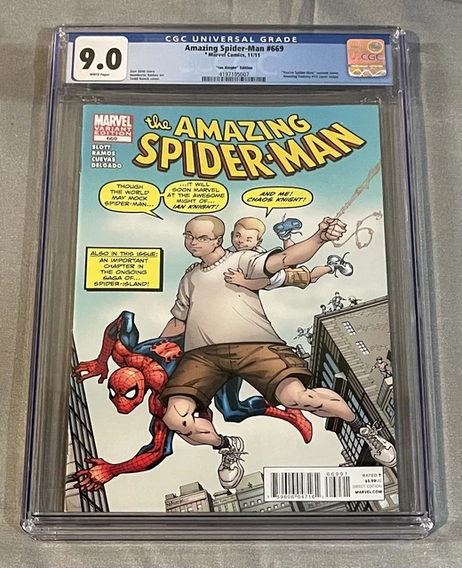 Amazing Spider-Man Marvel (Marvel Vol. 1)   #669 CGC 9.0 Ian knight