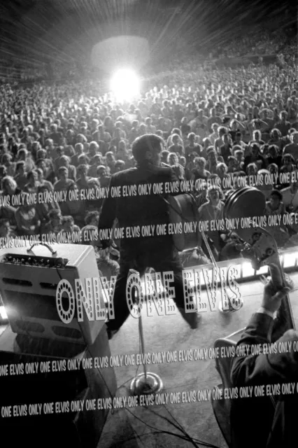 1956 ELVIS PRESLEY in MEMPHIS "RUSSWOOD PARK" (PHOTO) "Live on Stage" 003