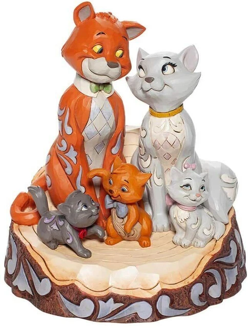 Disney Traditions Pride and Joy - Carved by Heart Aristocats Figurine 6007057 main image 1