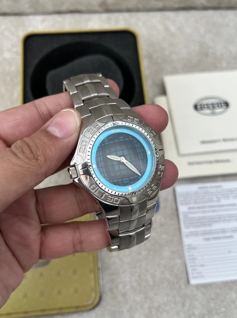 RARE RELIC BY FOSSIL BIG TIC Animated Watch, ZR-55183 y2k Box Tags ...
