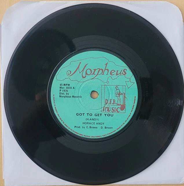 HORACE ANDY ‎– Got To Get You / Version (MORPHEUS) VG++ (UK Press) OBSERVER