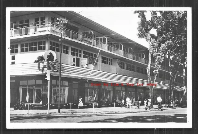 Paramaribo rppc Kersten & Co Postcard Publisher Suriname 1956