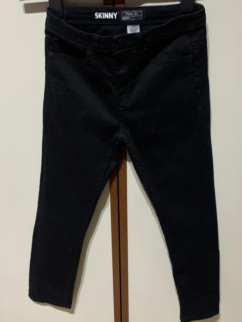 NEXT Boys Skinny Jeans - Black -10 Years - Adjustable Waist-EXCELLENT CONDITION
