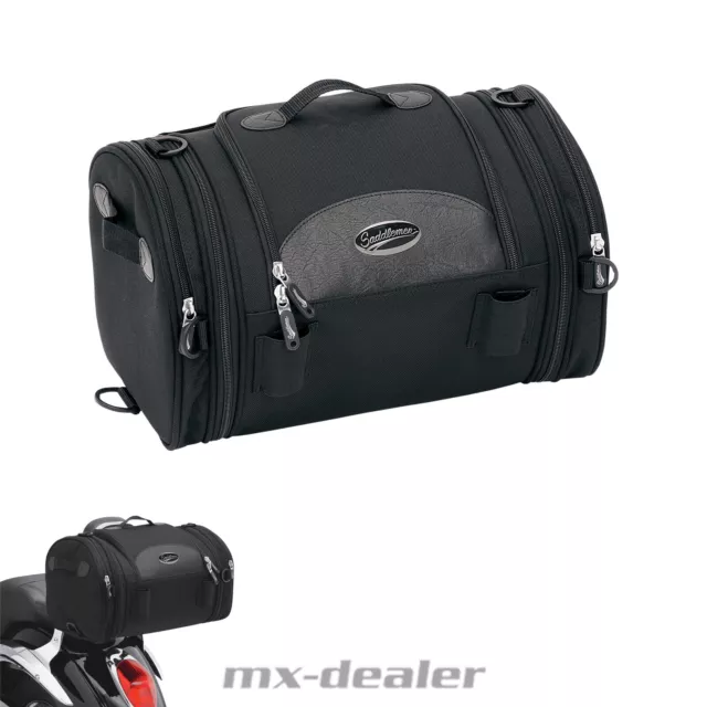 Saddlemen Deluxe Roll Bag 1300LXE Tasche Motorrad Gepäck Universal