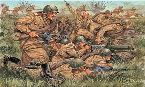 Pegasus 1/72 Fanteria Russa Seconda Guerra Mondiale, Modellismo 7268