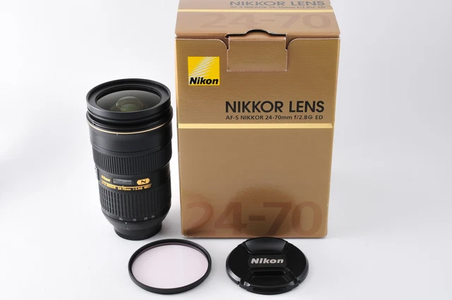 [MINT IN BOX] Nikon AF-S NIKKOR 24-70mm F2.8G ED N Lens SWM IF From ...