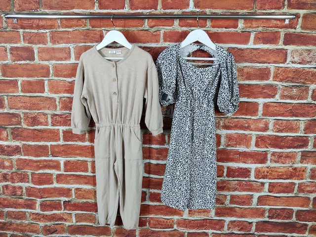 Girls Bundle Age 3-4 Years Zara Next Long Jumpsuit Playsuit Animal Print 104Cm