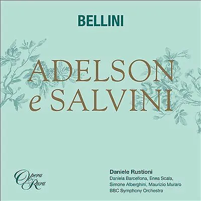 Bellini: Adelson E Salvini [New CD] Clamshell Packaging #33