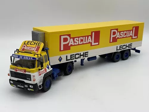 Dogde C38T Turbo Truck & Trailer  PASCUAL LECHE  Altaya  Maßstab 1:43  OVP  NEU