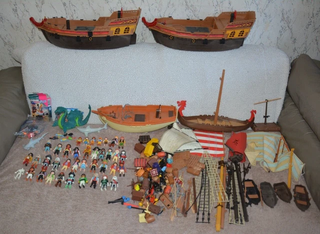 Accessoires Bateaux Playmobil Catégorie 11 Référence 35 - Occasion En Très Bon état