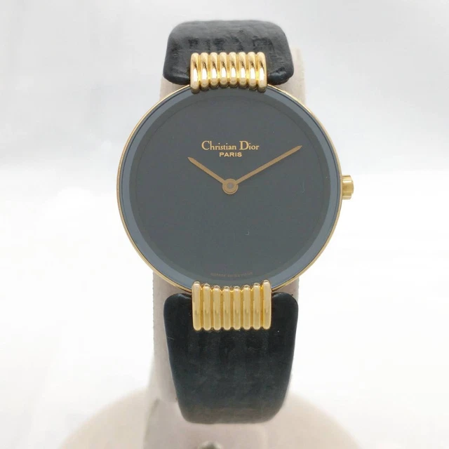 Christian Dior Black Moon Bagheera D46-153-5 Quartz movement Ladies watch 26mm
