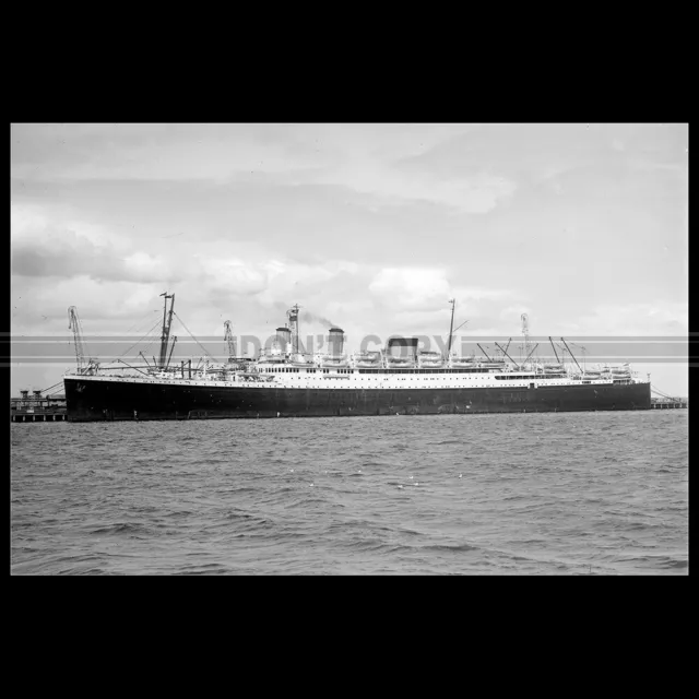 Photo B.004082 MV GEORGIC CUNARD WHITE STAR LINE 1949 OCEAN LINER LINER LINER LINER LINER