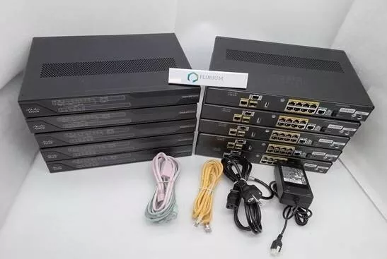 Cisco C898EA-K9 - Lot of 10- G.SHDSL ATM/EFM Multi-mode & 1GE/SFP VAT 20% incl