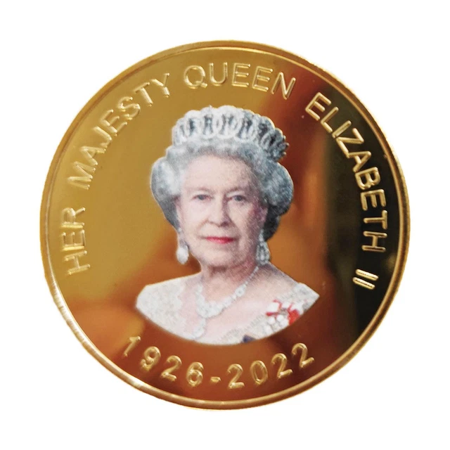 QUEEN ELIZABETH II Platinum Jubilee 2022 Commemorative CoinGifts EUR 0