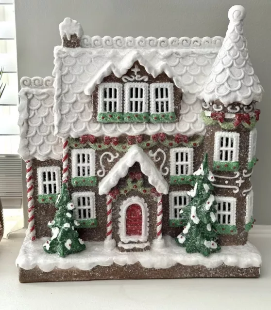 CRACKER BARREL 2023 Christmas Gingerbread House LED Lighted W/O box ...