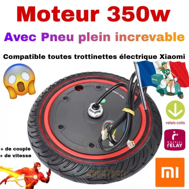 Moteur 350w Avec Pneu Plein Increvable Trottinette Électrique Xiaomi M365 / PRO