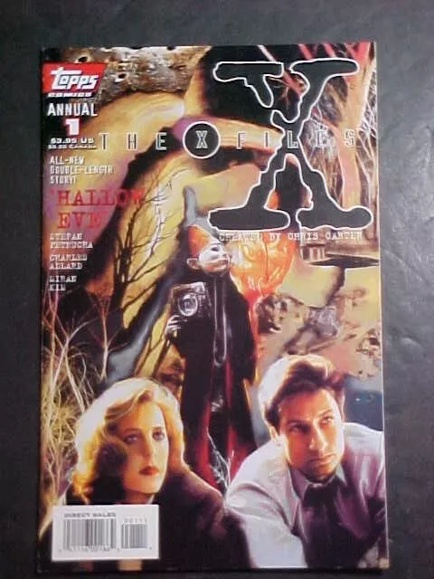 The X-Files Annual #1! Vf 1995 Topps Comics