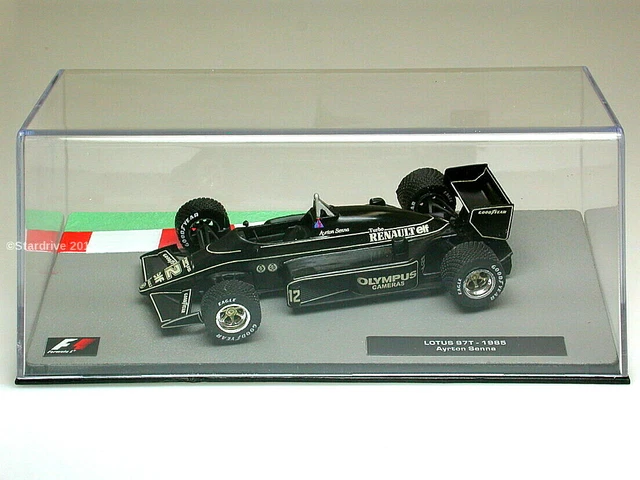 AYRTON SENNA LOTUS 97T - F1 Racing Car 1985 - Collectable Model - 1:43