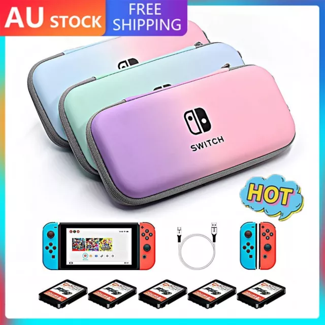 For Nintendo Switch LITE EVA Hard Protective Carry Bag Storage Game Case Cover W