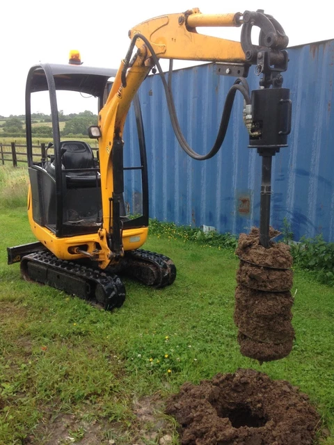 Post hole auger for mini digger discount