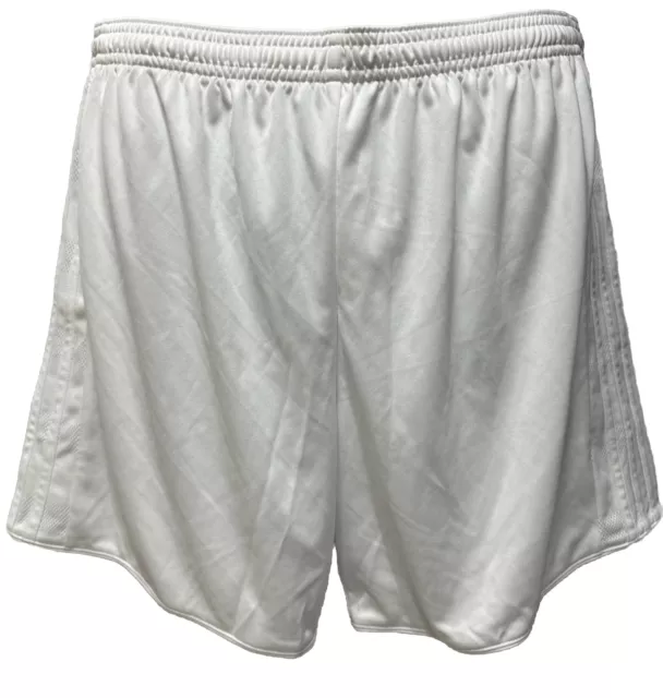 Adidas shorts women's white/black logo Tastigo '17 soccer running sizes XS-L NWT