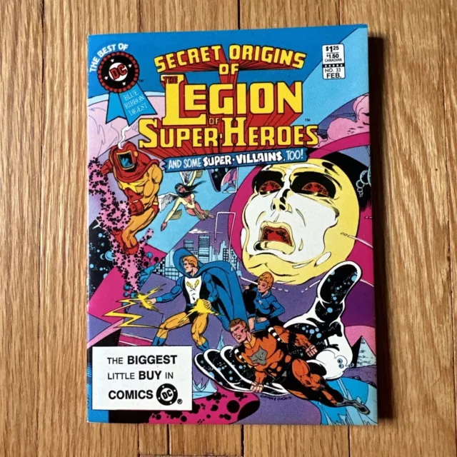 Best Of Dc Blue Ribbon Digest #33 Secret Origins Of Legion Of Superheroes