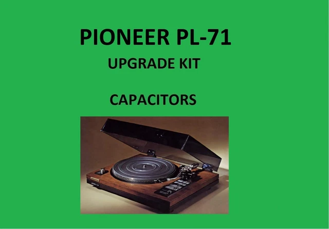 Kit De Réparation Condensateurs Pour Platine Vinyle PIONEER PL-L1000 – Neuf