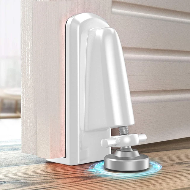 Portable Security Door Jammer Door Stopper, Door Security Lock for Travel/Apartm