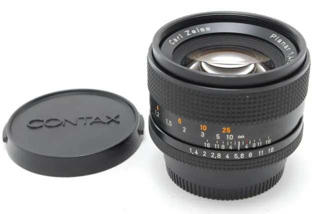 【MINT】Contax Carl Zeiss Planar 50mm f/1.4 T* AEJ CY Mount Lens From JAPAN