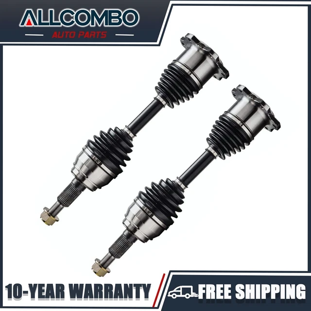 2X FRONT CV Axle Shaft for GMC Chevy Cadillac Silverado Suburban Sierra